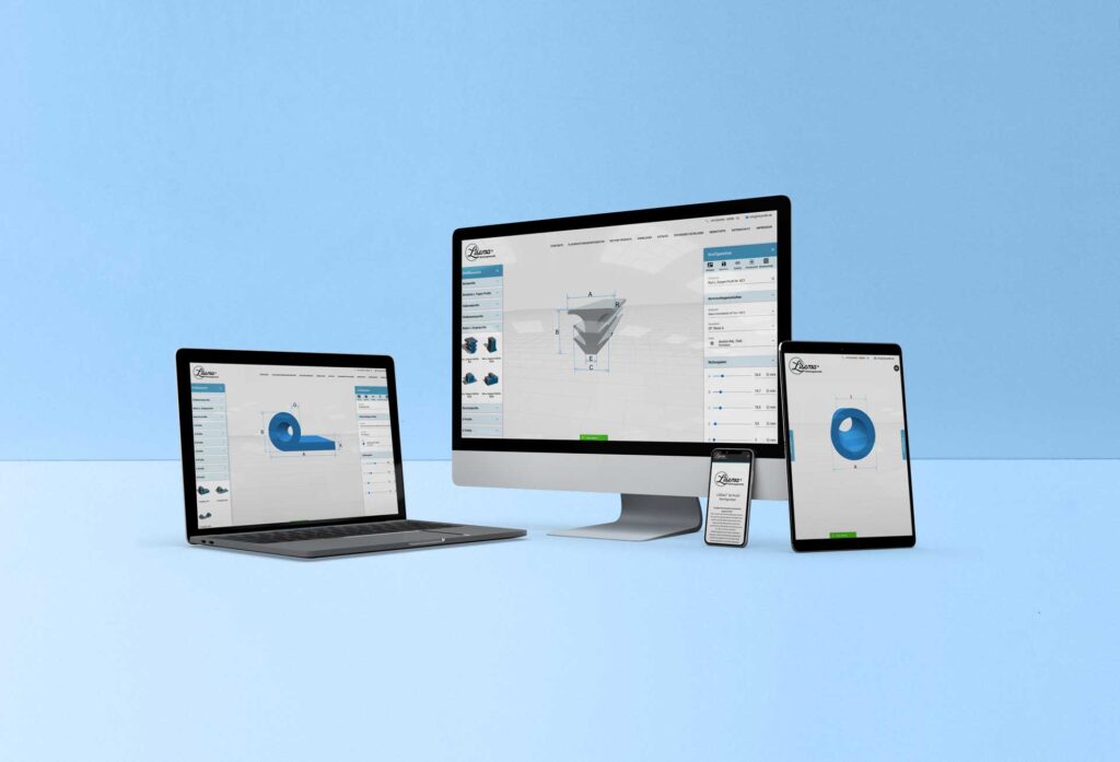 3D Konfigurator für Profile