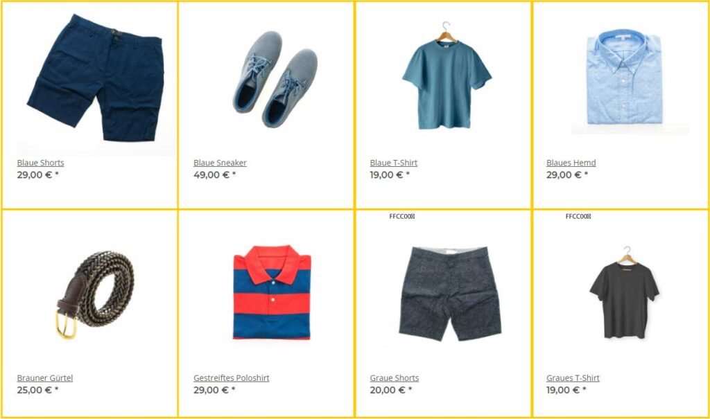 ZR-Looks - Größenraster